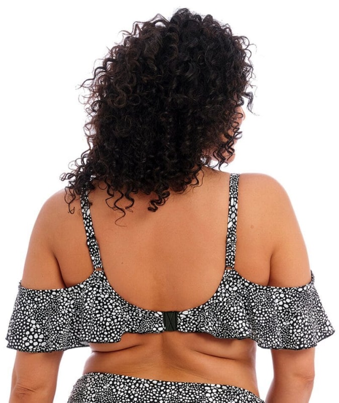 Elomi Swim Pebble Cove Underwired Bikini Top - Black Swim