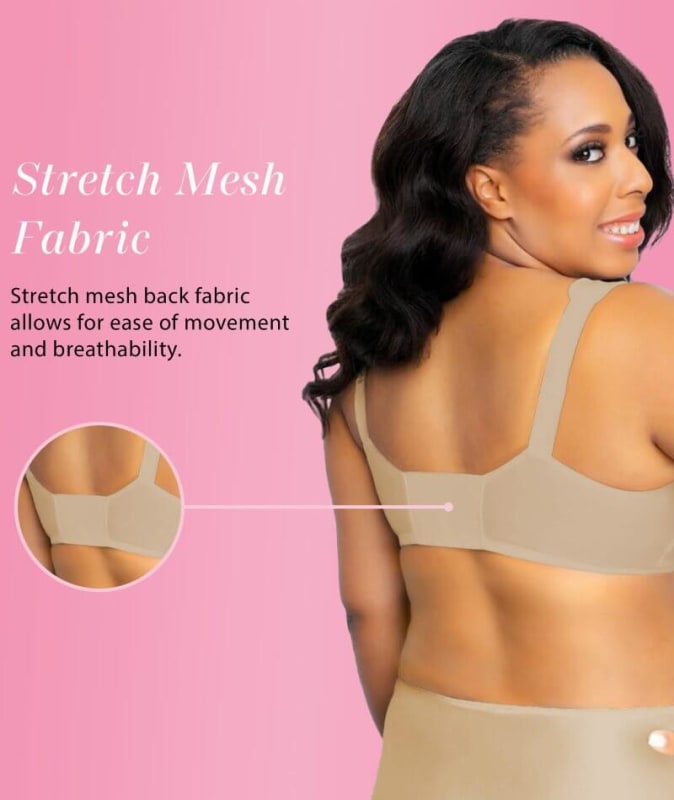 Exquisite Form Fully Front Close Classic Support - Nude Bras