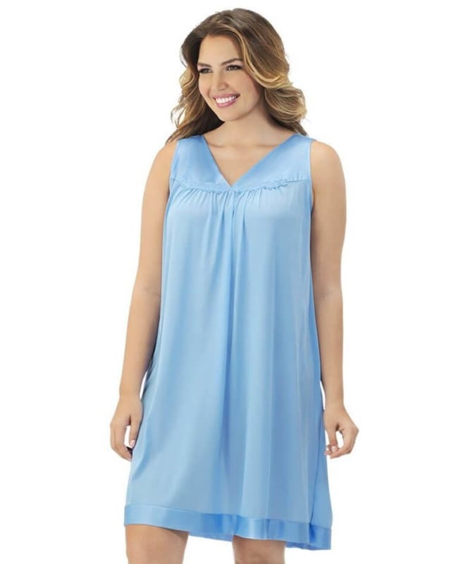 Exquisite Form Short Gown - Purity Blue Sleep / Lounge