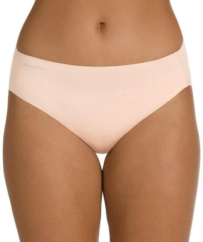 Jockey No Panty Line Promise Bamboo Naturals Hi Cut Brief - Dusk Knickers 8