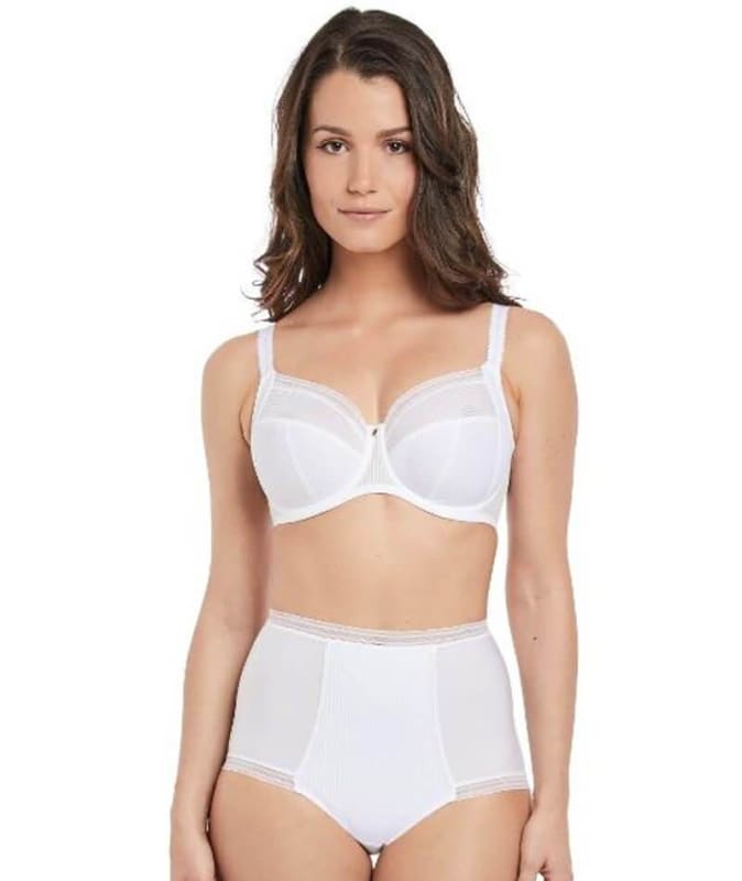 Fantasie Fusion High Waist Brief - White Knickers 
