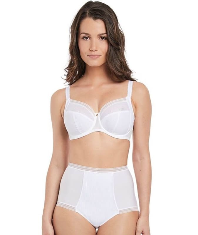 Fantasie Fusion Underwired Full Cup Side Support Bra - White Bras