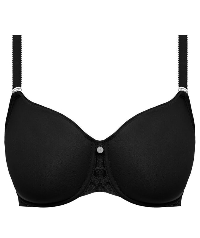 Fantasie Reflect Underwired Moulded Spacer Bra - Black Bras