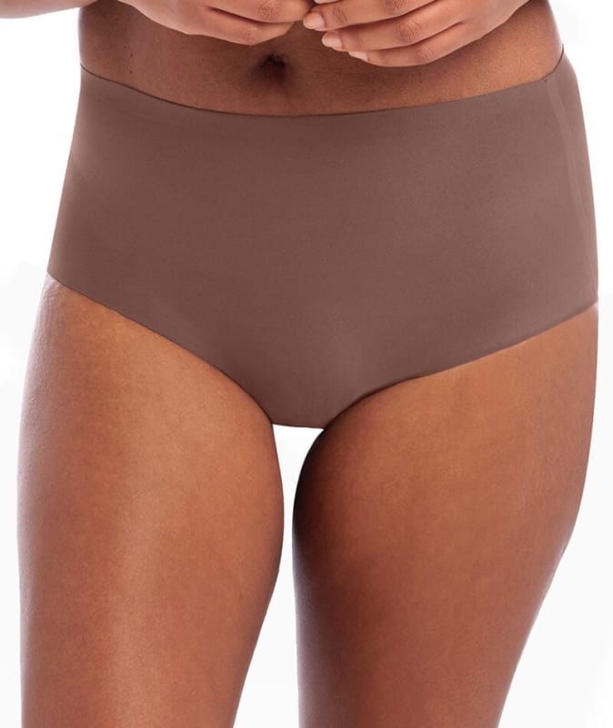 Fantasie Smoothease Invisible Stretch Full Brief - Coffee Roast Knickers