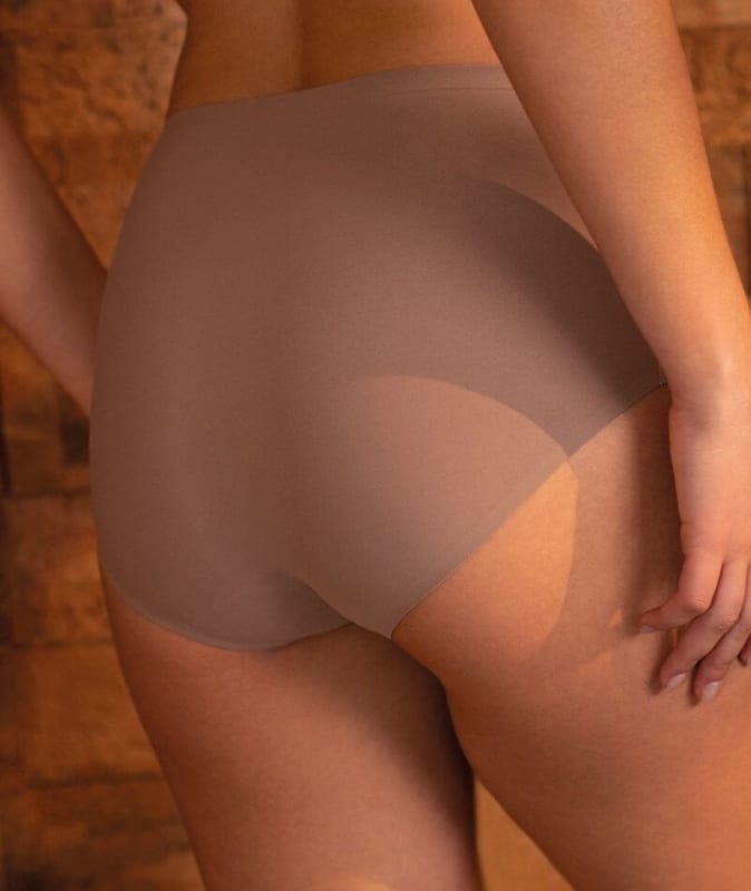 Fantasie Smoothease Invisible Stretch Full Brief - Taupe Knickers 