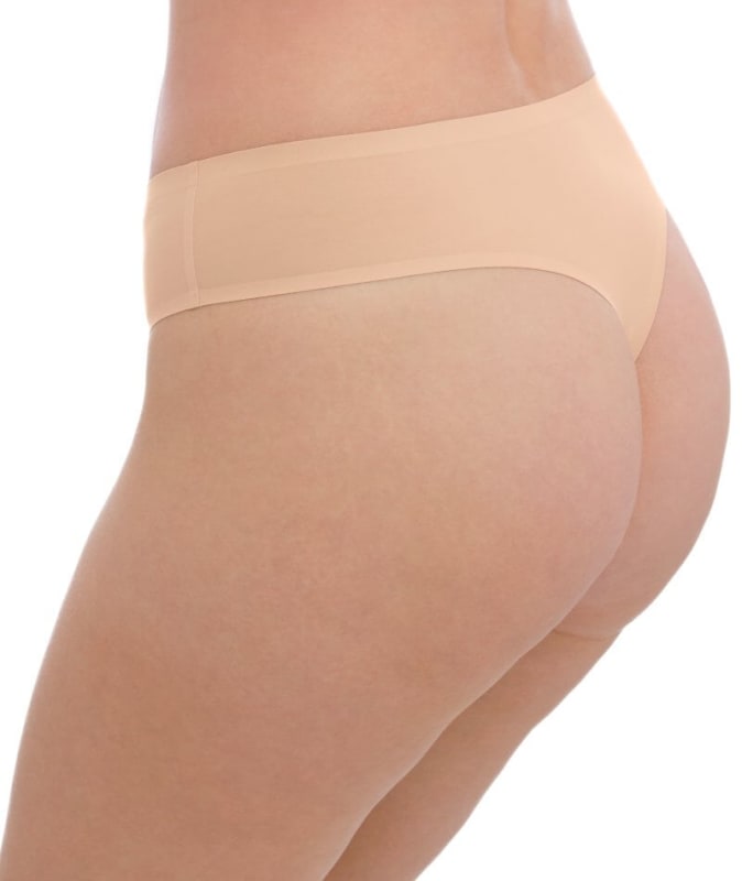 Fantasie Smoothease Invisible Stretch Thong - Natural Beige Knickers 
