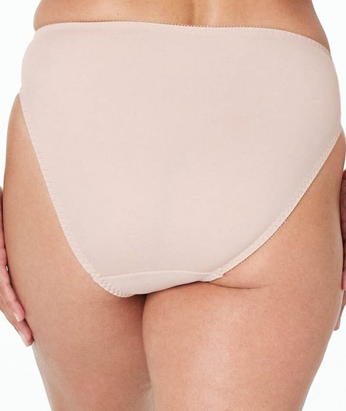 Fayreform Coral High Cut Brief - Latte Knickers 