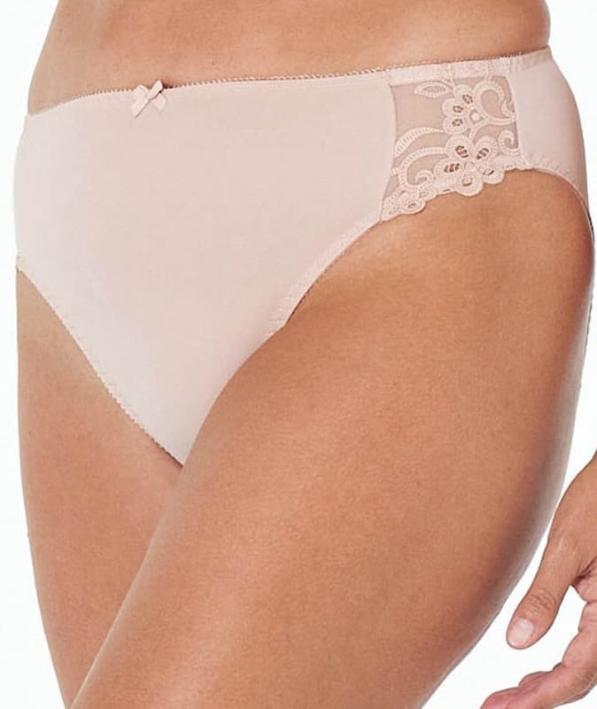 Fayreform Coral High Cut Brief - Latte Knickers 