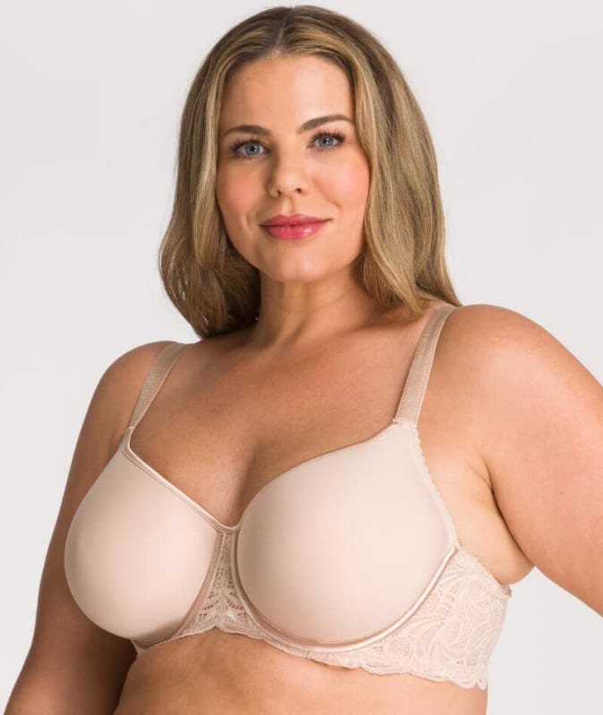 Fayreform Lace Perfect Contour Spacer Bra - Latte Bras 