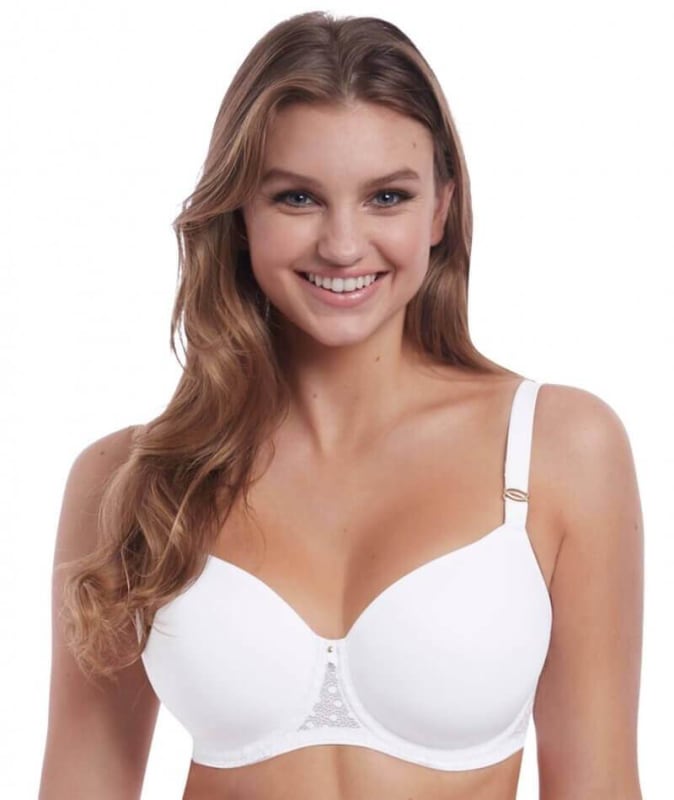 Freya Starlight Underwire Moulded Bra - White Bras
