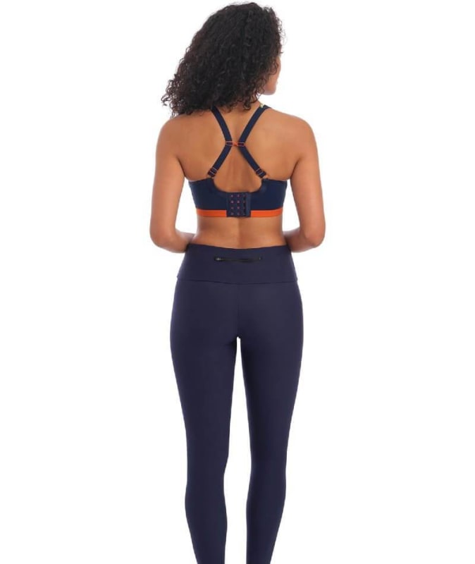 Freya Active Dynamic Non-Wired Sports Bra - Navy Spice Bras 