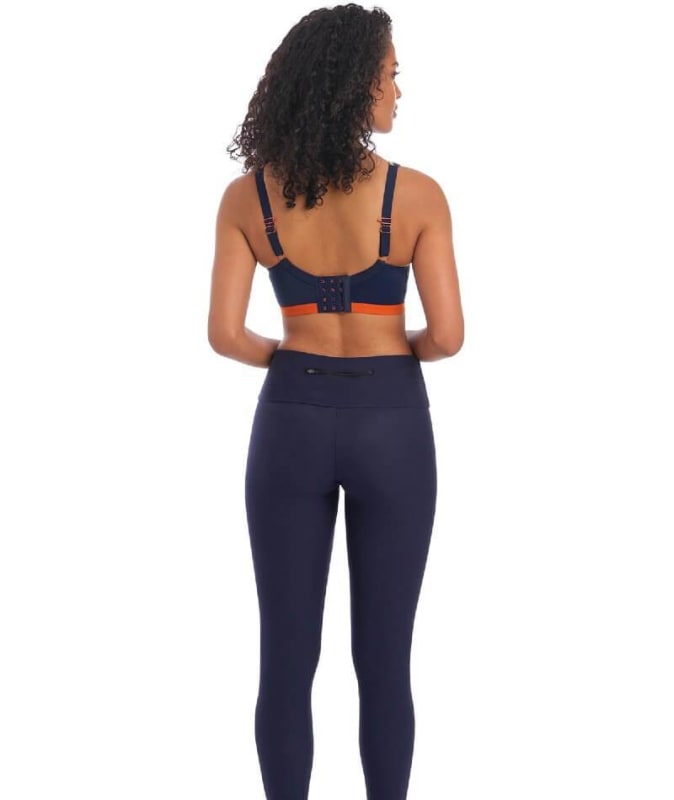 Freya Active Dynamic Non-Wired Sports Bra - Navy Spice Bras 