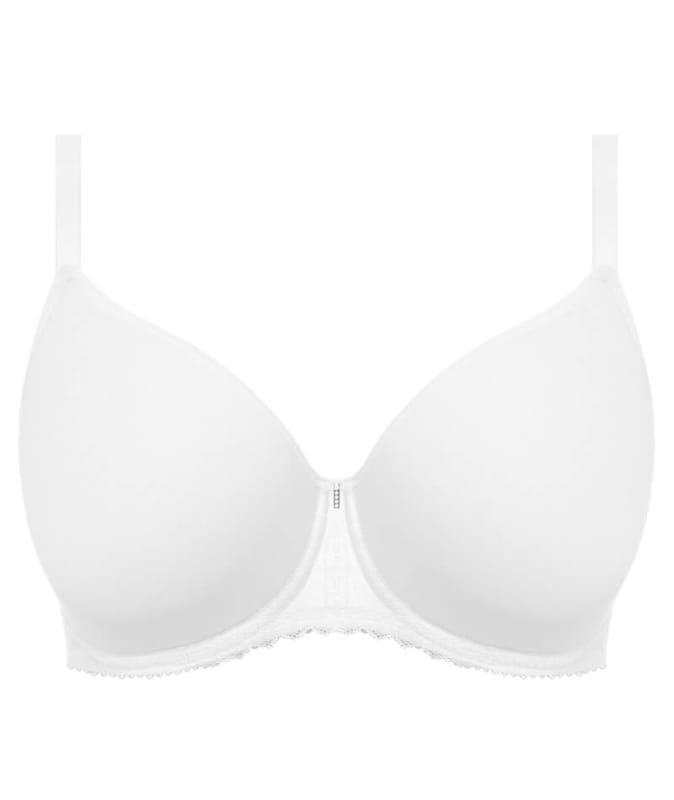 Freya Signature Underwired Moulded Spacer Bra - White Bras 