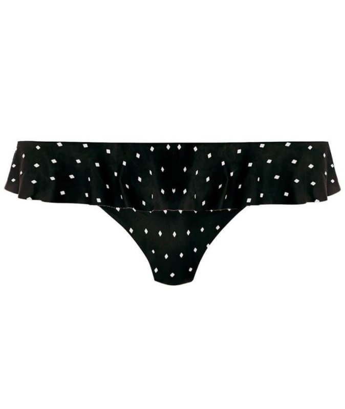 Freya Swim Jewel Cove Italini With Frill - Black Swim 