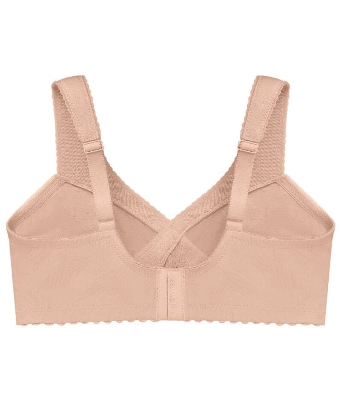 Glamorise MagicLift Cotton Support Wire-free Bra - Cafe Bras 