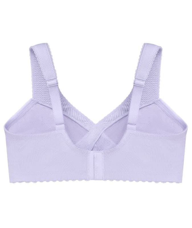 Glamorise MagicLift Cotton Support Wire-free Bra - Lilac Bras 