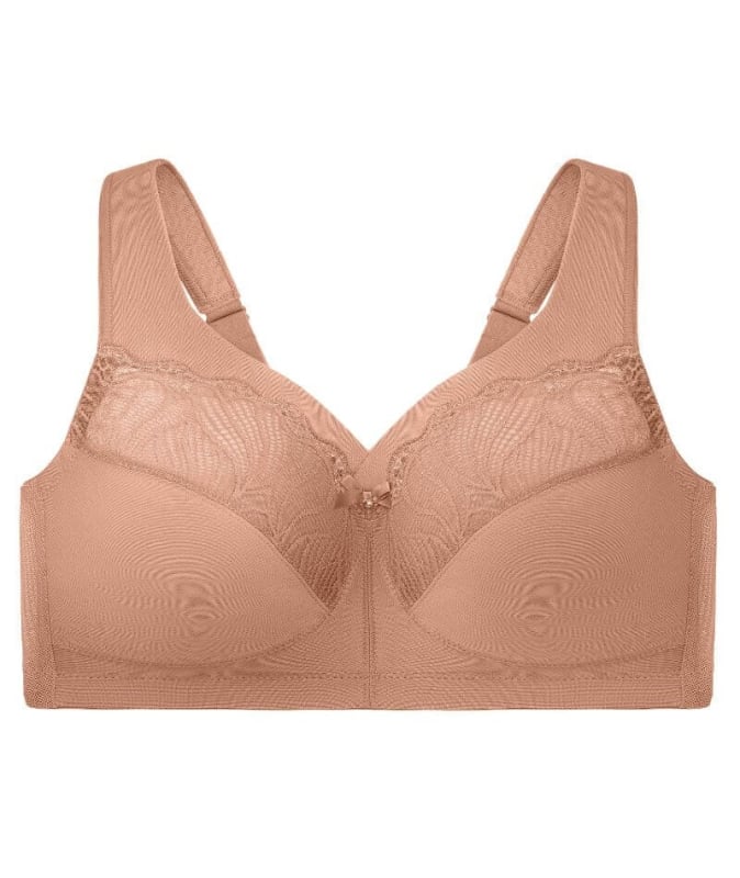 Glamorise MagicLift Natural Shape Support Wire-free Bra - Cappuccino Bras 