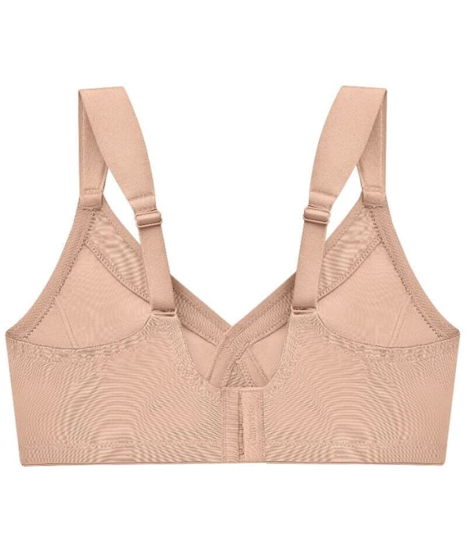 Glamorise MagicLift Seamless Support Wire-free T-Shirt Bra - Cafe Bras 