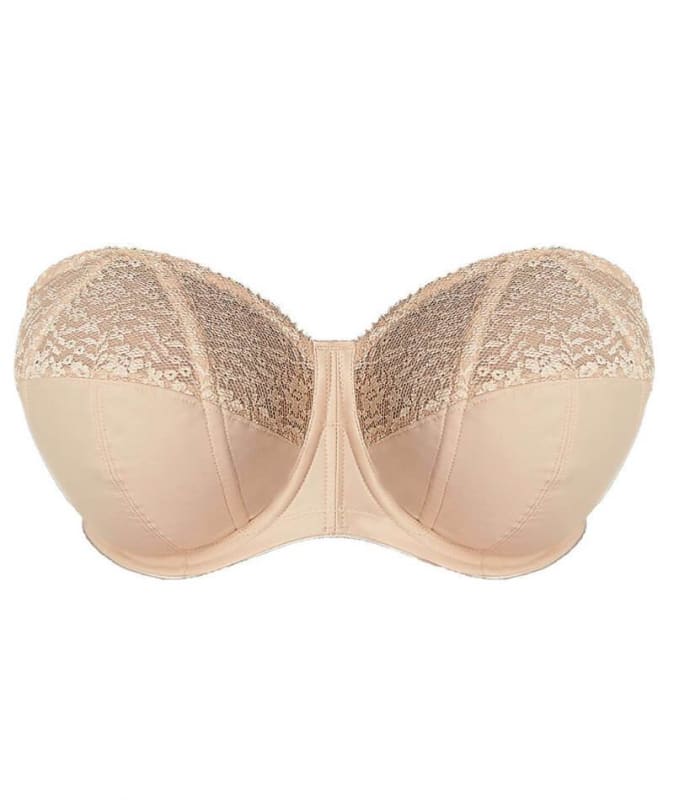 Goddess Adelaide Underwired Strapless Bra - Sand Bras 