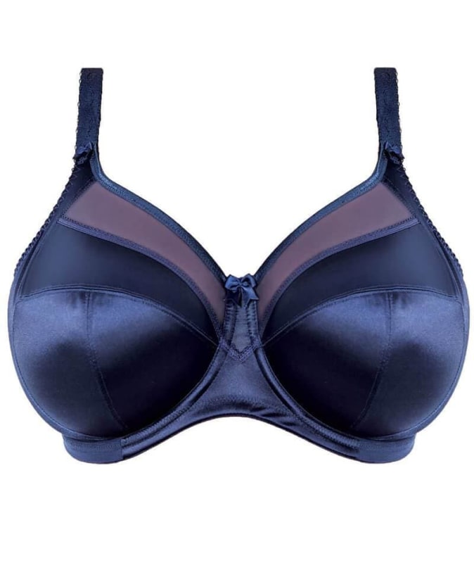 Goddess Keira Underwired Banded Bra - Ink Bras