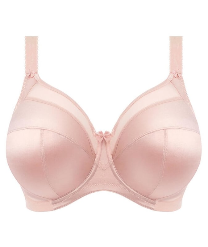 Goddess Keira Underwired Banded Bra - Pearl Blush Bras
