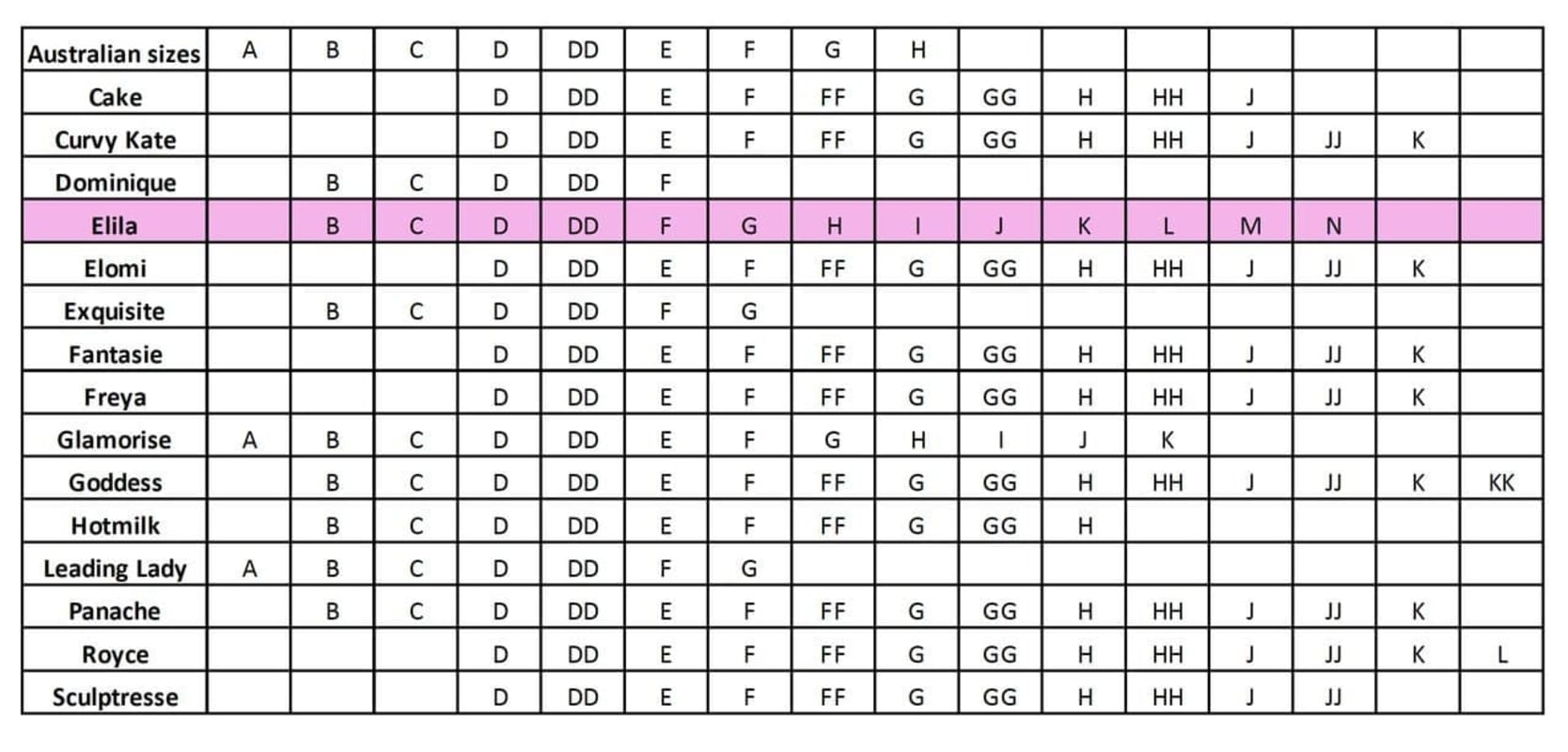 Elila Jacquard Non-Underwired Bra - Black Bras