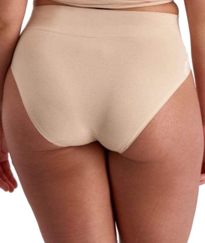 Jockey Skimmies Hi Cut Brief - Nude Briefs