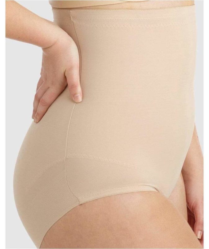 Miraclesuit Adjustable Fit-Plus High Waist Brief - Nude Shapewear 