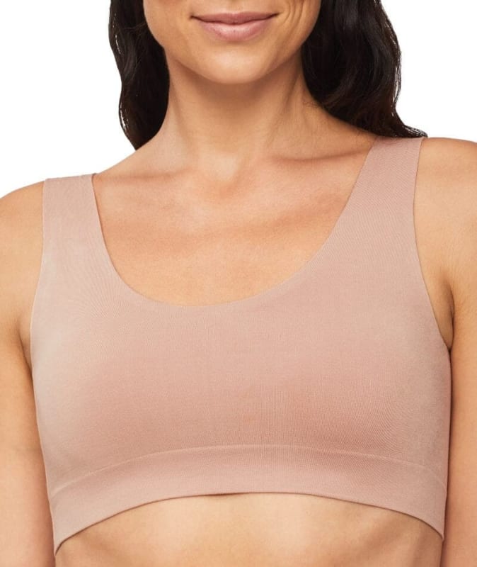 Nancy Ganz Bamboo Essentials Lined Bralette - Mahogany Bras