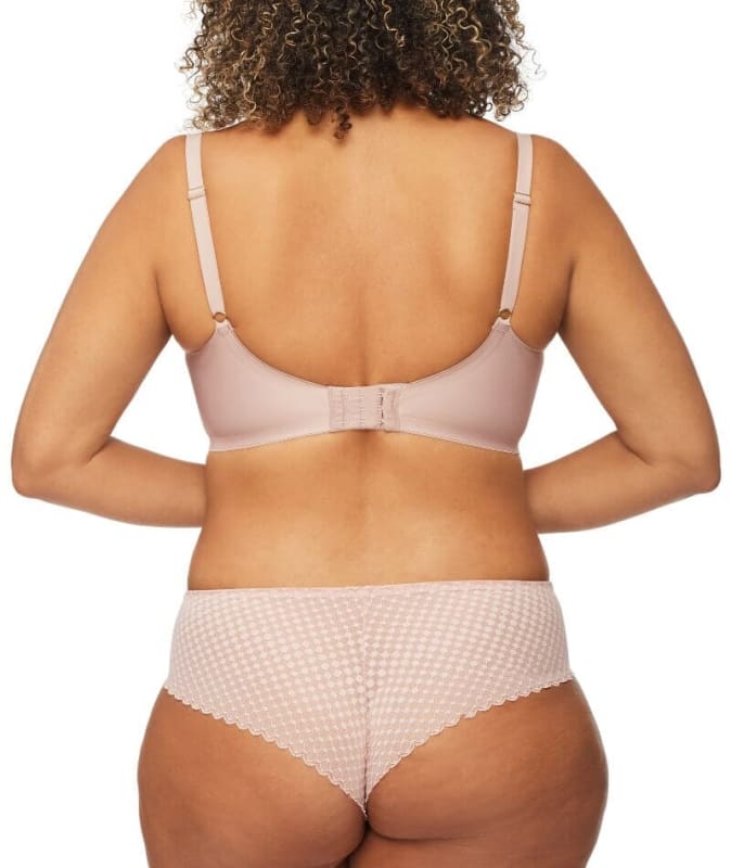 Nancy Ganz Revive Lace Midi Brief - Rose Quartz Knickers