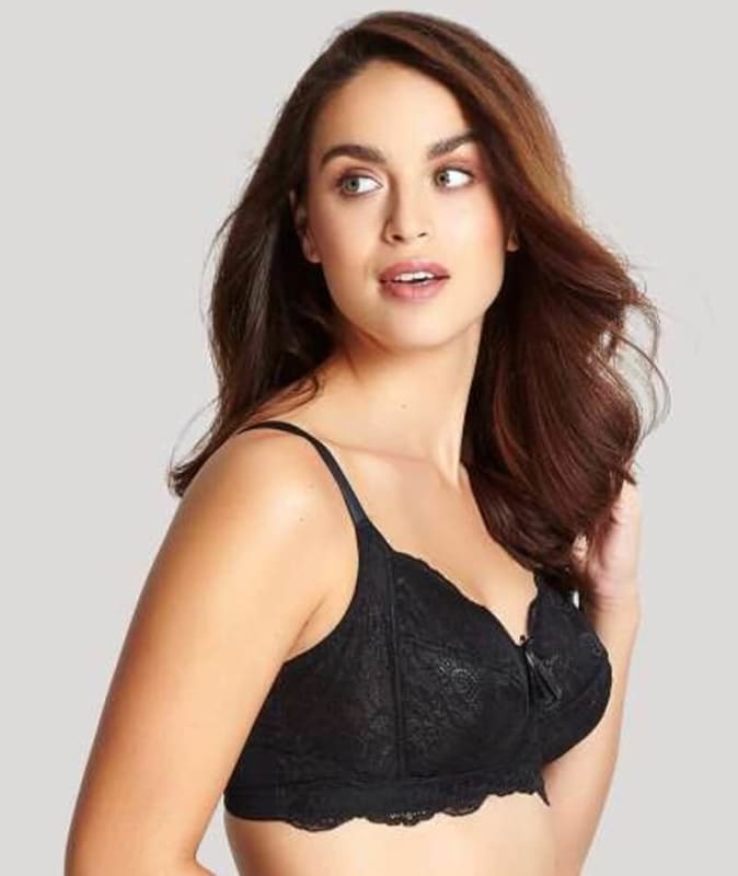 Panache Andorra Wire-free Full Cup Bra - Black Bras 