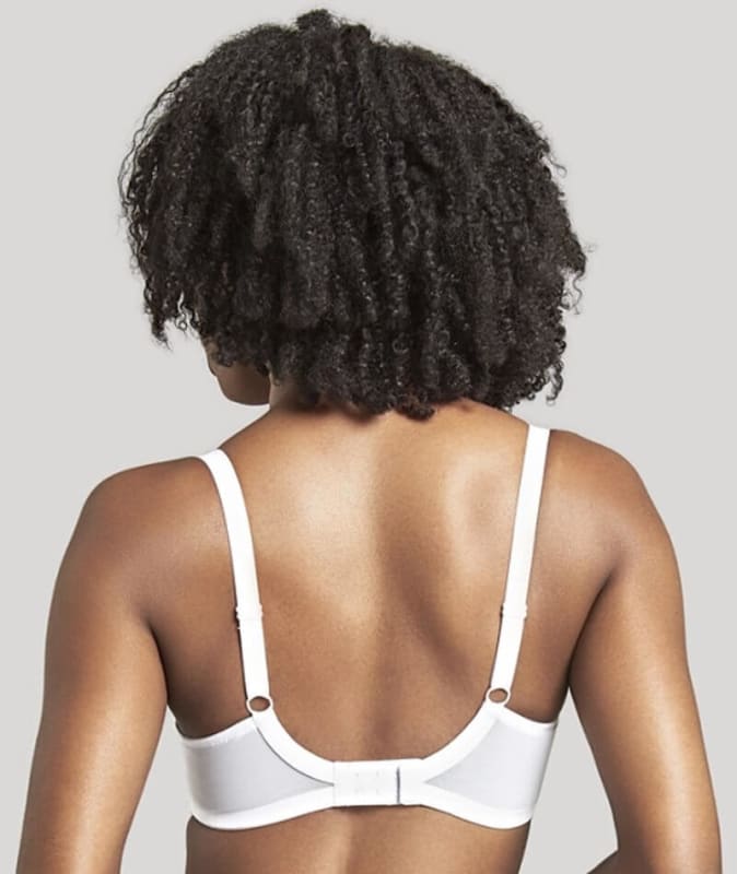 Panache Ana Underwired Plunge Bra - White Bras