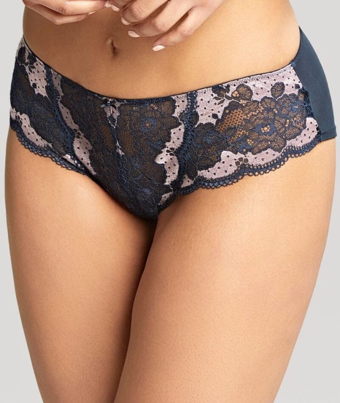 Panache Clara Brief - Navy Pearl Knickers