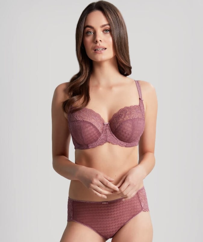 Panache Envy Full Cup Underwire Bra - Rose Mauve Bras 
