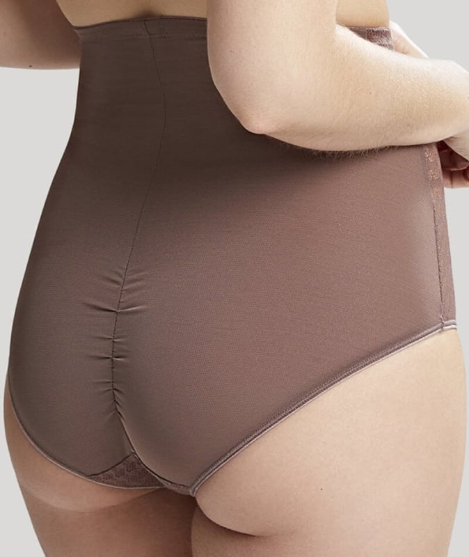Panache Envy Shaping Brief - Chestnut Knickers 