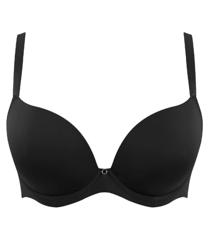 Panache Faith Moulded Plunge Bra - Noir Bras