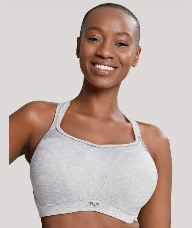 Panache Sport Underwired Sports Bra - Grey Marl Bras