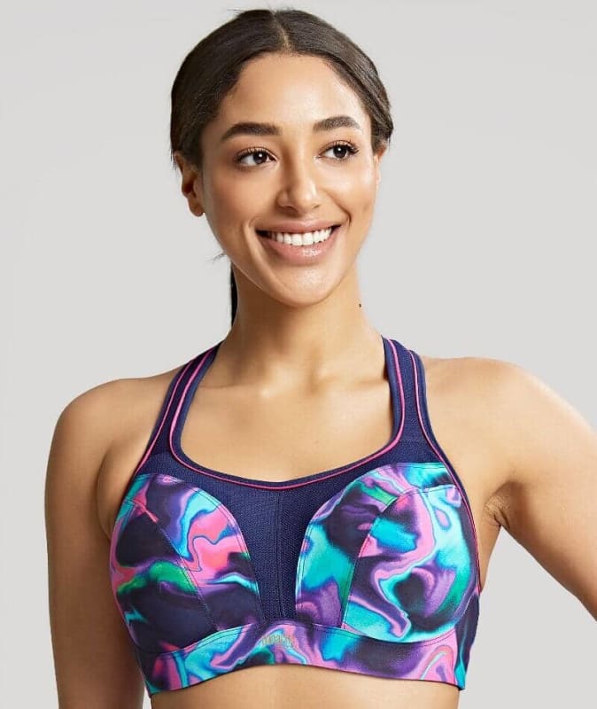 Panache Sport Underwired Sports Bra - Cyber Swirl Bras