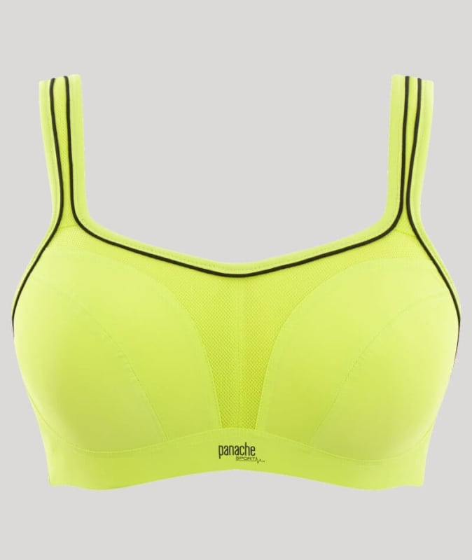 Panache Sport Underwired Sports Bra - Lime Zest Bras 