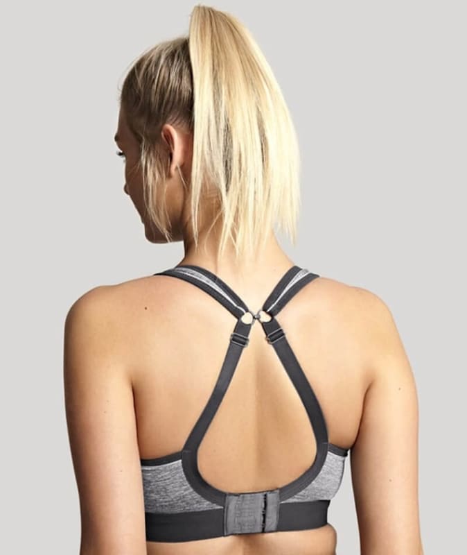 Panache Sport Wire-free Sports Bra - Charcoal Marle Bras