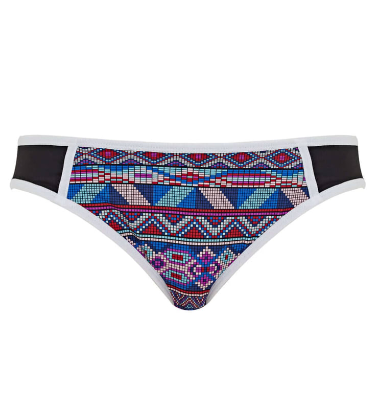 Panache Swim Ayanna Classic Pant - Blue Multi Swim