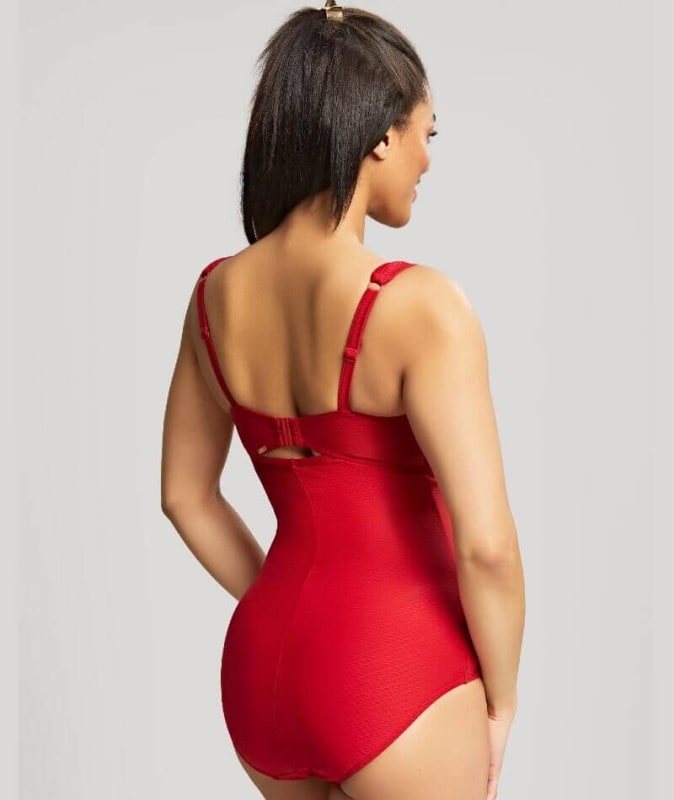 Panache Swim Marianna Balconnet One Piece Swimsuit - Crimson Swim