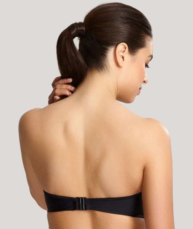 Panache Swimwear Anya Riva Twist Bandeau Underwired Bikini - Black Swim