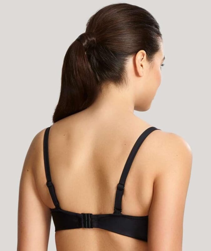 Panache Swimwear Anya Riva Twist Bandeau Underwired Bikini - Black Swim