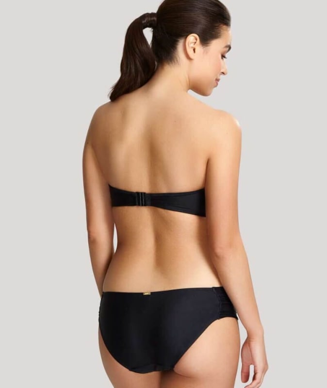 Panache Swimwear Anya Riva Twist Bandeau Underwired Bikini - Black Swim