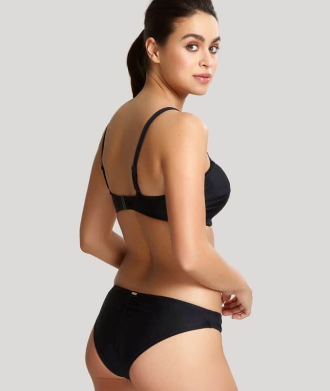 Panache Swimwear Anya Riva Gather Pant - Black Swim