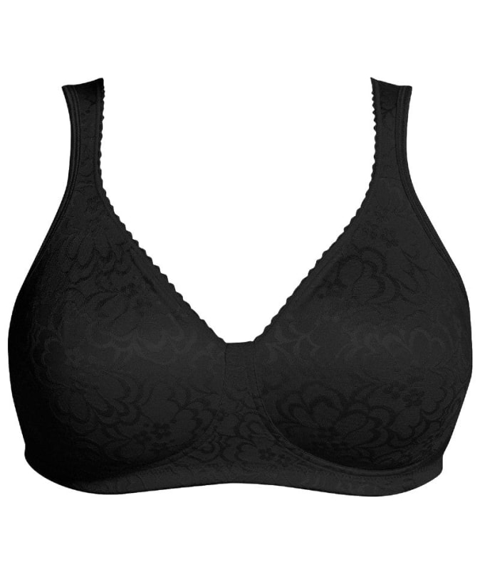 Playtex 18 Hour Ultimate Lift & Support Wire-Free Bra - Black Bras 