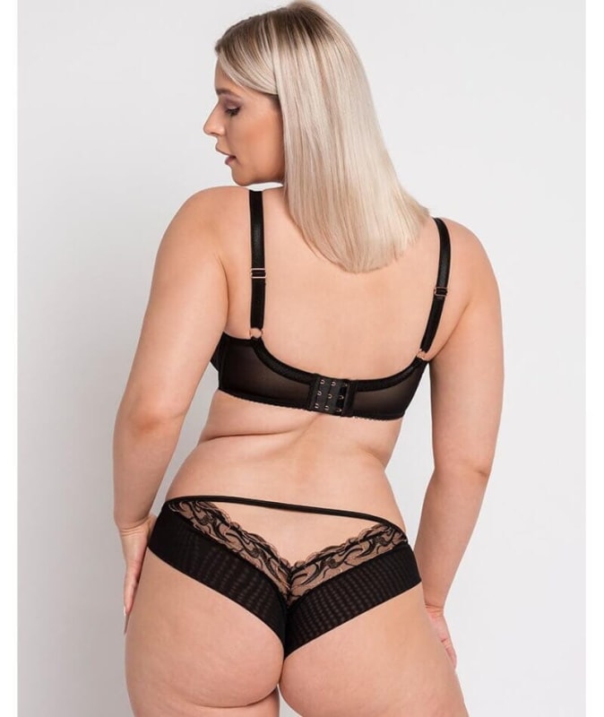 Scantilly Fascinate Plunge Bra - Black Bras 