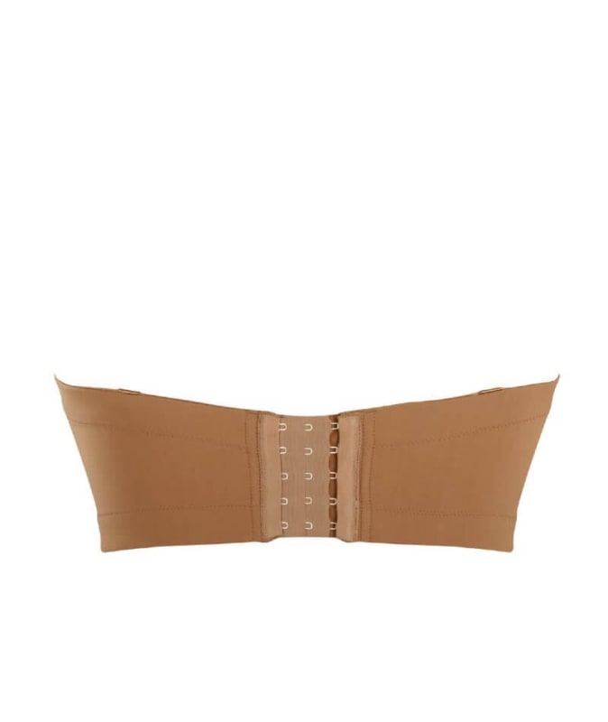 Sculptresse Dana Strapless Moulded Underwired Bra - Caramel Bras 