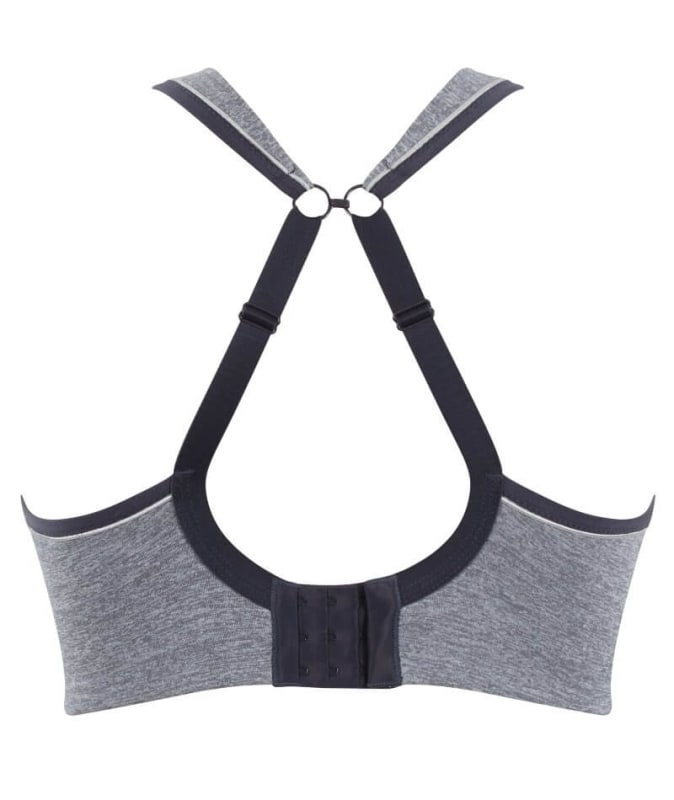 Sculptresse Non Padded Underwired Sports Bra - Charcoal Marle Bras 